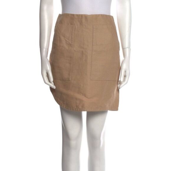 Phillip Lim: Tan Wrap Skirt - Picture 3 of 4